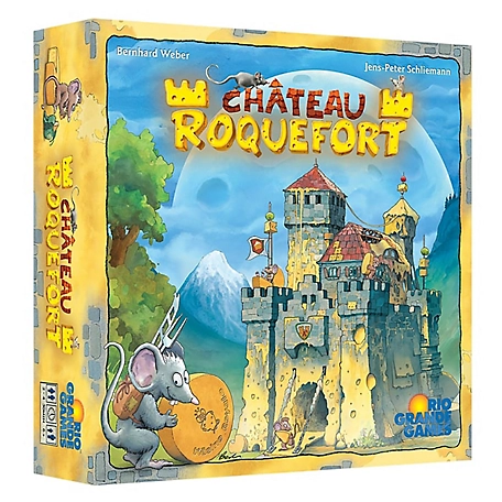 Rio Grande Games Chateau Roquefort - Rio Grande Games, Memory Board Game, Kids Ages 6+, 2-4 Players, 30 Min