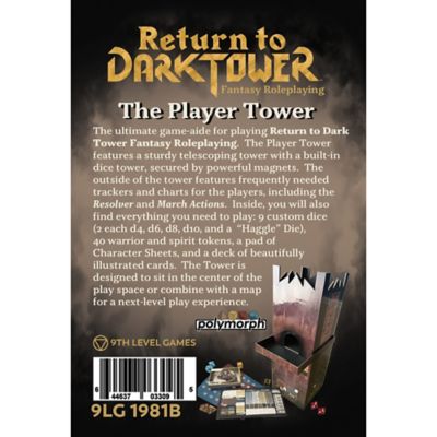 Image showing  Return To Dark Tower: RPG Player Tower - Unique Rolplaying Game Accessory Set