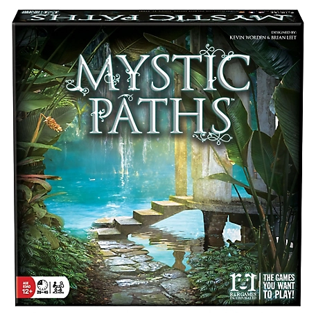 R & R Games Mystic Paths - Deductive Word Game with an Everchanging Board, Clues, Ages 12+, 2-6 Players, 30-45 Min.