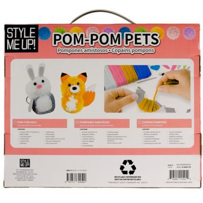 Image showing  Pom Pom Pets DIY Yarn Crafting Kit, Kids' Yarn Crafting