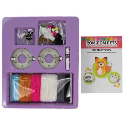 Image showing  Pom Pom Pets DIY Yarn Crafting Kit, Kids' Yarn Crafting
