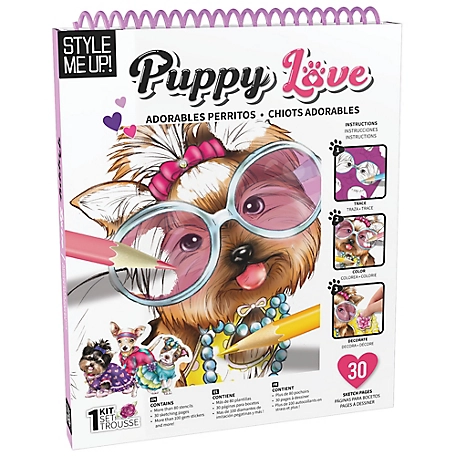 Style Me Up Puppy Love, Kids Art Kit