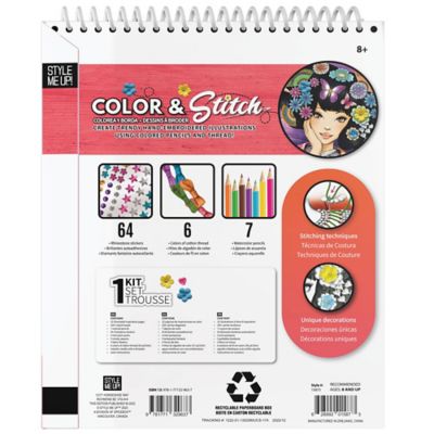 Image showing  Color & Stitch, Kids Art Kit