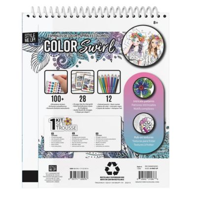 Image showing  Cool Swirl Kids' Art Kit