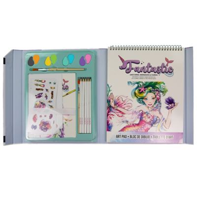 Image showing  Fantastic Unicorn, Mermaids and Fairies, Watercolor Painting Kit