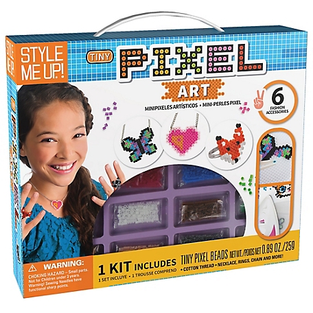 Style Me Up Pixel Art, Kids Crafting