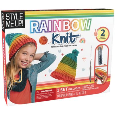 Style Me Up Rainbow Loom Knitting Kit, Kids' Knitting