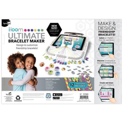 Image showing 1 th Style Me Up SpiceBox Friendship Bracelet Making Kit, i-Loom Bracelet Maker