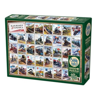 Cobble Hill 1000 pc. Puzzle: Railroads Of America