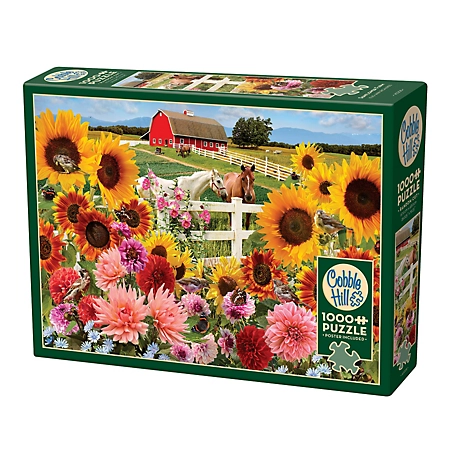 Cobble Hill 1000 pc. Puzzle: Sunflower Farm