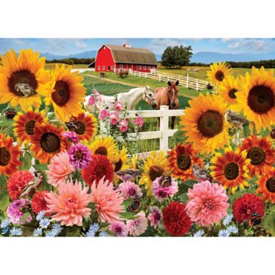 Image showing  1000 pc. Puzzle: Sunflower Farm