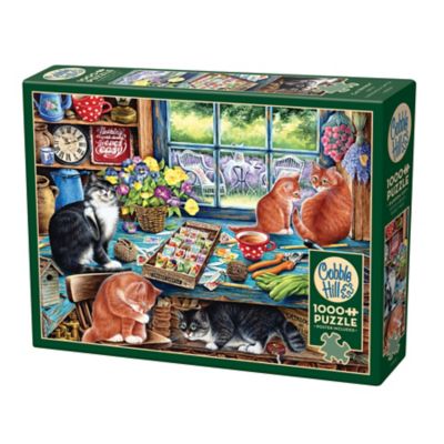 Cobble Hill 1000 pc. Puzzle: Cats Retreat