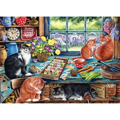 Image showing  1000 pc. Puzzle: Cats Retreat