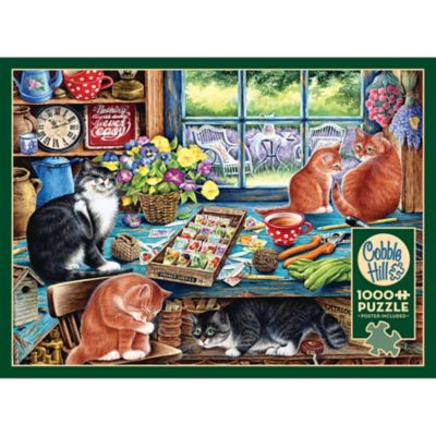 Image showing  1000 pc. Puzzle: Cats Retreat