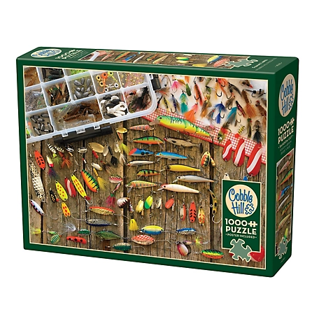 Cobble Hill 1000 pc. Puzzle: Fishing Lures