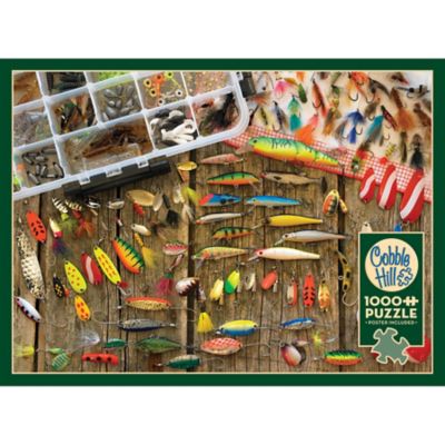 Image showing  1000 pc. Puzzle: Fishing Lures