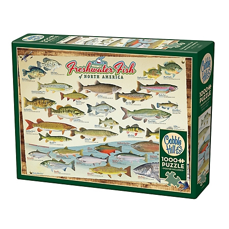 Cobble Hill Let's Go Fishing Jigsaw Puzzle Cardboard 500 pc - Ace Hardware