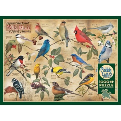 Image showing  Popular Backyard Wild Birds of North America 1,000 pc. Puzzle
