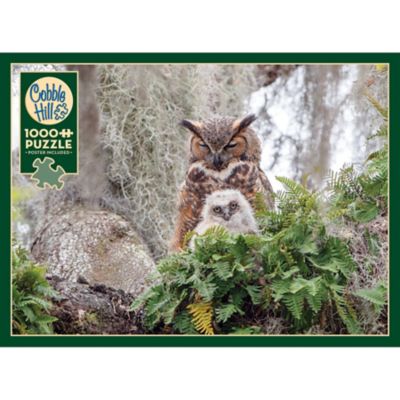 Image showing  1000 pc. Puzzle: Great Horned Owl