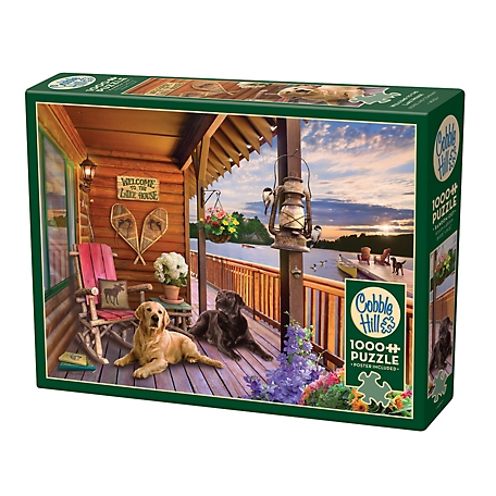 Cobble Hill 1000 pc. Puzzle: Welcome To The Lake House