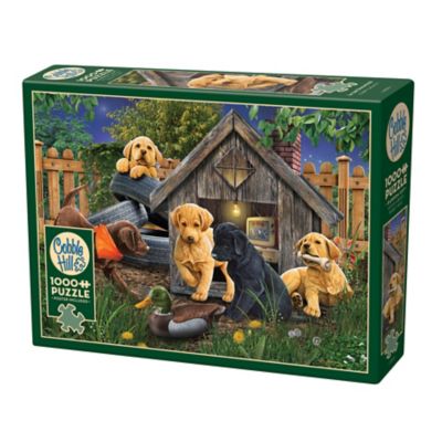 Cobble Hill 1000 pc. Puzzle: In the Doghouse