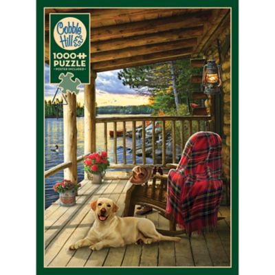 Image showing  1000 pc. Puzzle: Cabin Porch