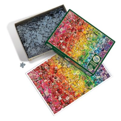Image showing  1000 pc. Puzzle: Colourful Rainbow