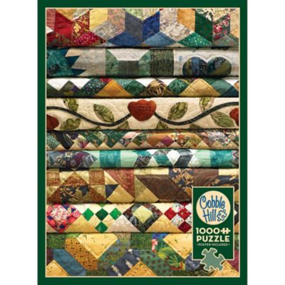 Image showing  1000 pc. Puzzle: Grandma's Quilts