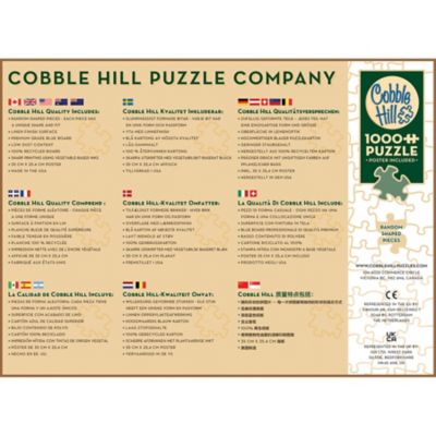 Image showing 6 th Cobble Hill 1000 pc. Puzzle: The Purrfect Bookshelf