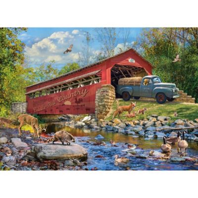 Image showing  1000 pc. Puzzle: Welcome To Cobble Hill Country
