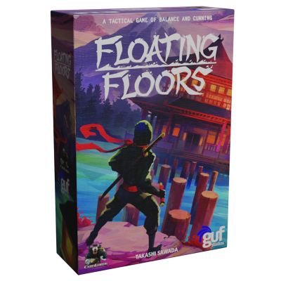 Cardlords Floating Floors - A 3D Tactical Game Of Balance & Cunning, 2-4 Players, 20-40 Minute Playing Time, Ages 12+