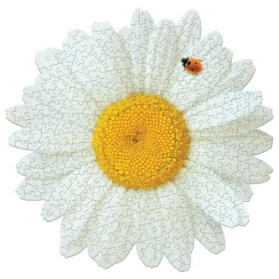 Image showing  Madd Capp: I AM DAISY - 350 pc. Jigsaw Puzzle - Floral Shaped Puzzle