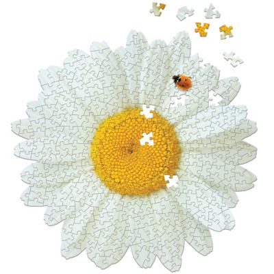 Image showing  Madd Capp: I AM DAISY - 350 pc. Jigsaw Puzzle - Floral Shaped Puzzle