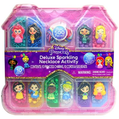 disney deluxe sparkling necklace activity set: disney princess - tara toy