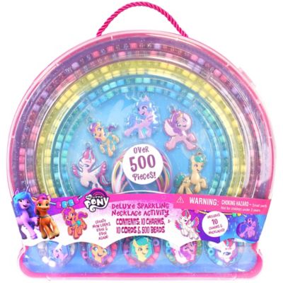 my little pony deluxe sparkling necklace activity set: my little pony - tara toy