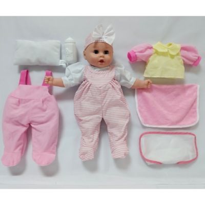 Image showing  Goldberger Baby's First 16" Soft Baby Doll Playset
