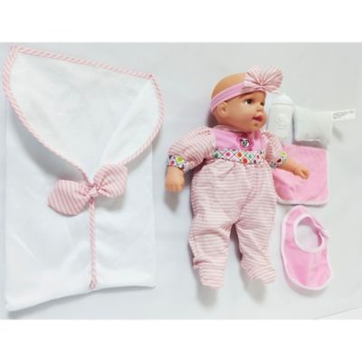 Image showing  13 in. Bundle of Joy Baby Doll, Caucasian