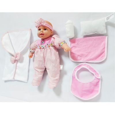 Image showing  13 in. Bundle of Joy Baby Doll, Caucasian