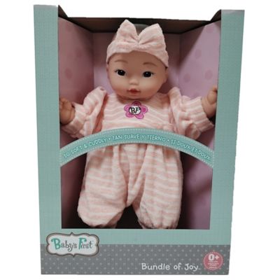 Baby's First 13 in. Bundle of Joy Baby Doll, Asian