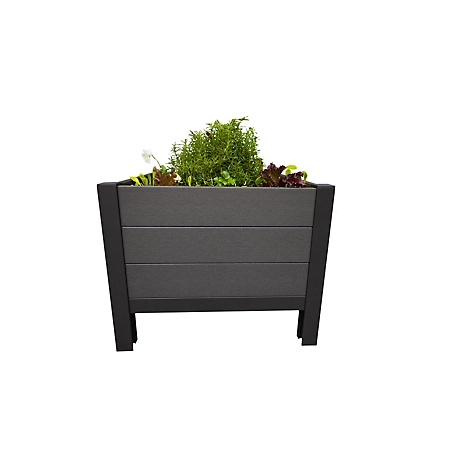 Frame It All The Urban Oasis 27 in. x 27 in. x 22 in. Elevated Garden Bed