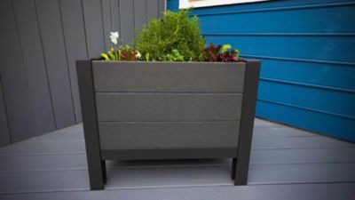 Image showing  The Urban Oasis 27 in. x 27 in. x 22 in. Elevated Garden Bed