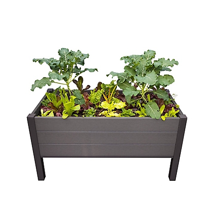 Frame It All The Skyline Planter 24 in. x 48 in. x 25 in. Elevated Garden Bed