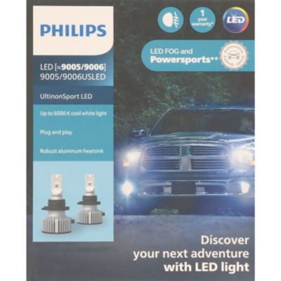 Philips UltinonSport LED Fog and Powersport Headlight 9005/9006