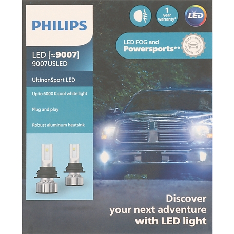 Philips UltinonSport LED Fog and Powersport Headlight 9007