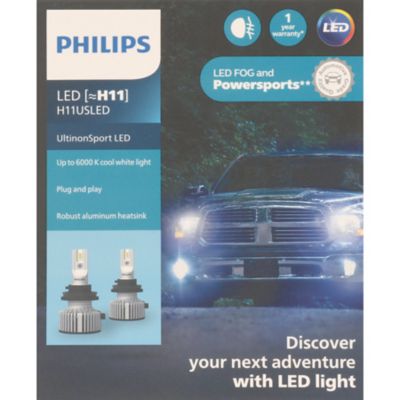 Philips UltinonSport LED Fog and Powersport Headlight H11