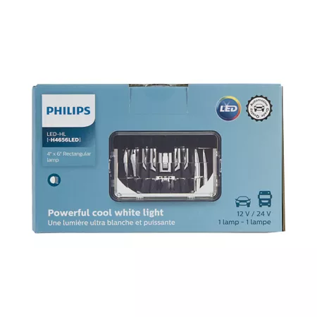 Philips H4656-SB LED Integrated Harness Replacement Headlight Assemblies