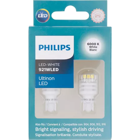 Philips Ultinon LED 921WLED (White) 2-pack Automotive Work Lights