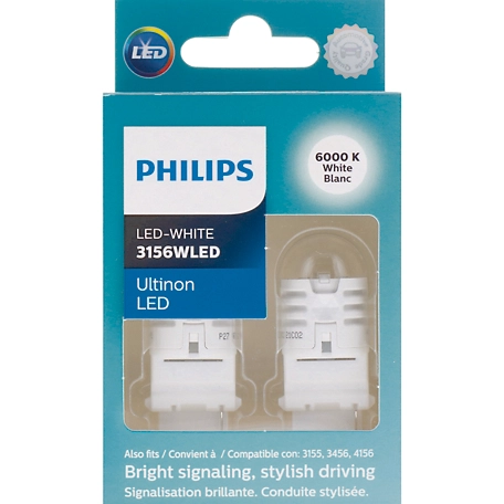 Philips Ultinon LED 3156WLED (White), Pack of 2