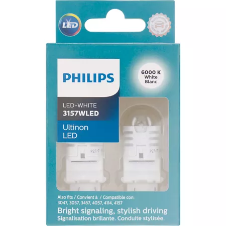 Philips Ultinon LED 3157WLED (White) 2-pack Automotive Work Lights