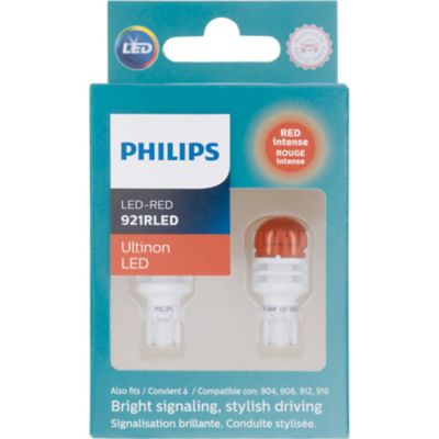 Philips Ultinon LED 921RLED (Red), Pack of 2